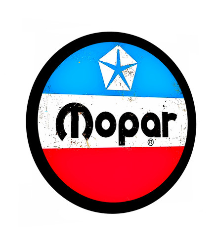 Mopar parts sign sticker - sign, sticker-or