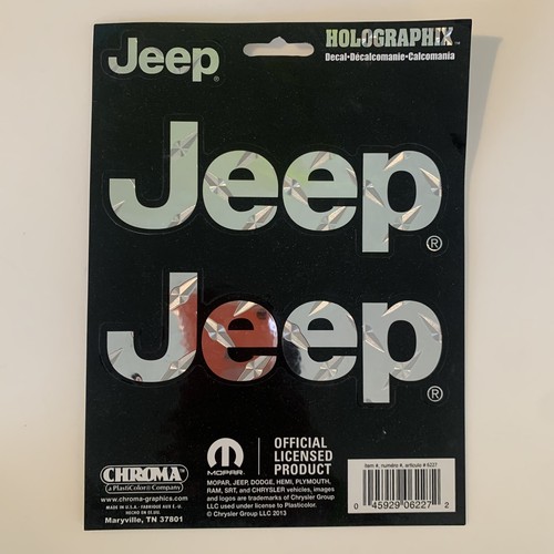 Jeep sticker set chroma - jeep,