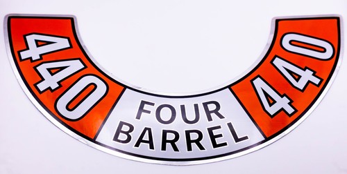 440 four barrel air - four, cleaner