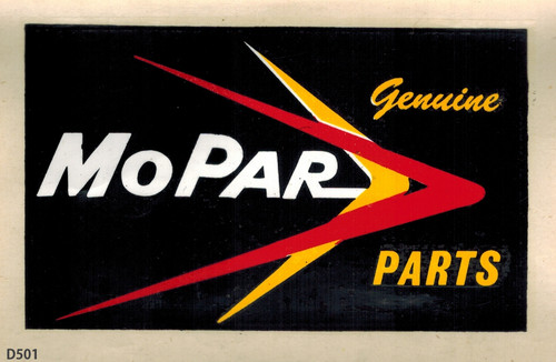 Genuine mopar parts vintage - parts,