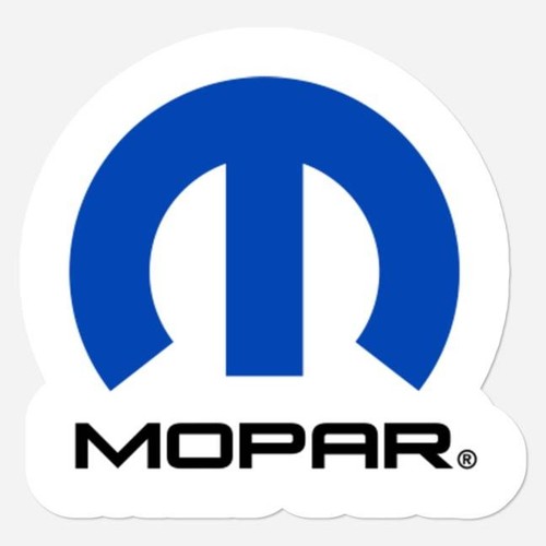 Mopar black blue logo - mopar,