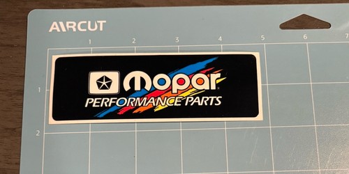 Mopar performance parts - performance, decal