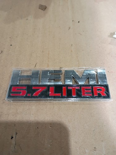 Hemi fender emblem - 5.7l,